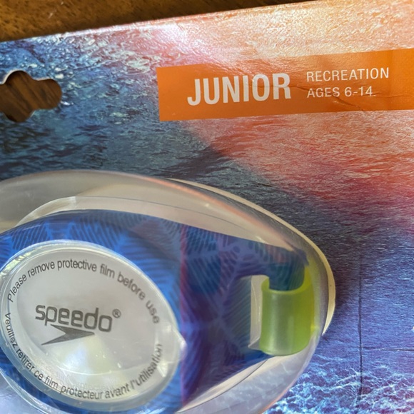 NWT! Speedo Jr Swim Goggles - Picture 7 of 9